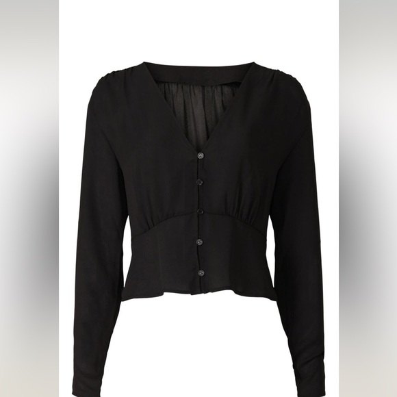 Thakoon Tops - Thakoon Sheer Blouse Sz 2